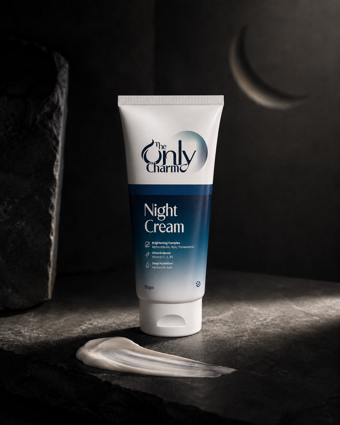 Night Cream tube scene